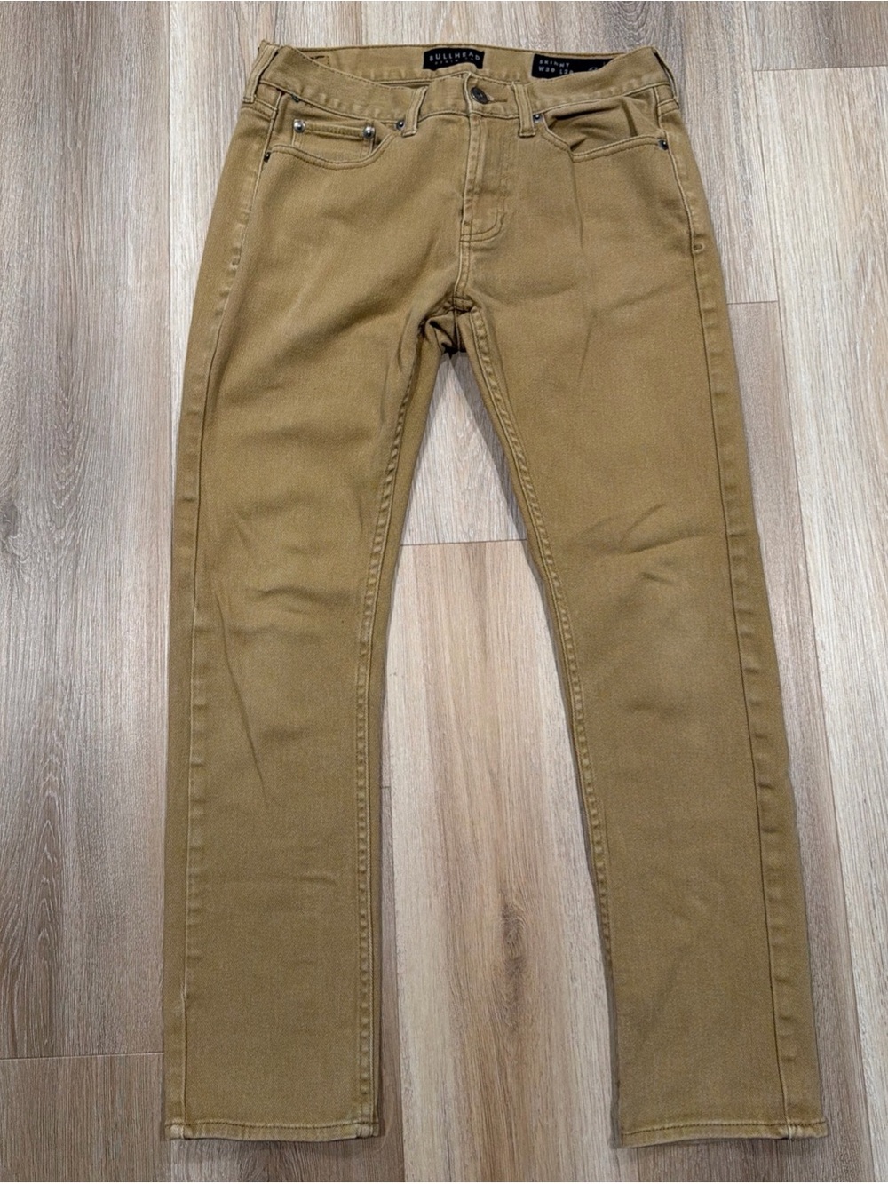 Bullhead Denim Khakis Skinny Tan Men’s 30 X 30
